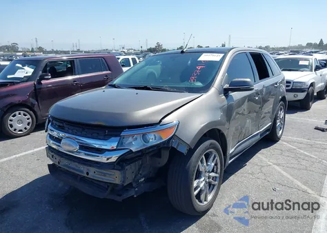 2012 Ford Edge Sel из США, поврежденный, VIN 2FMDK3J93CBA92519